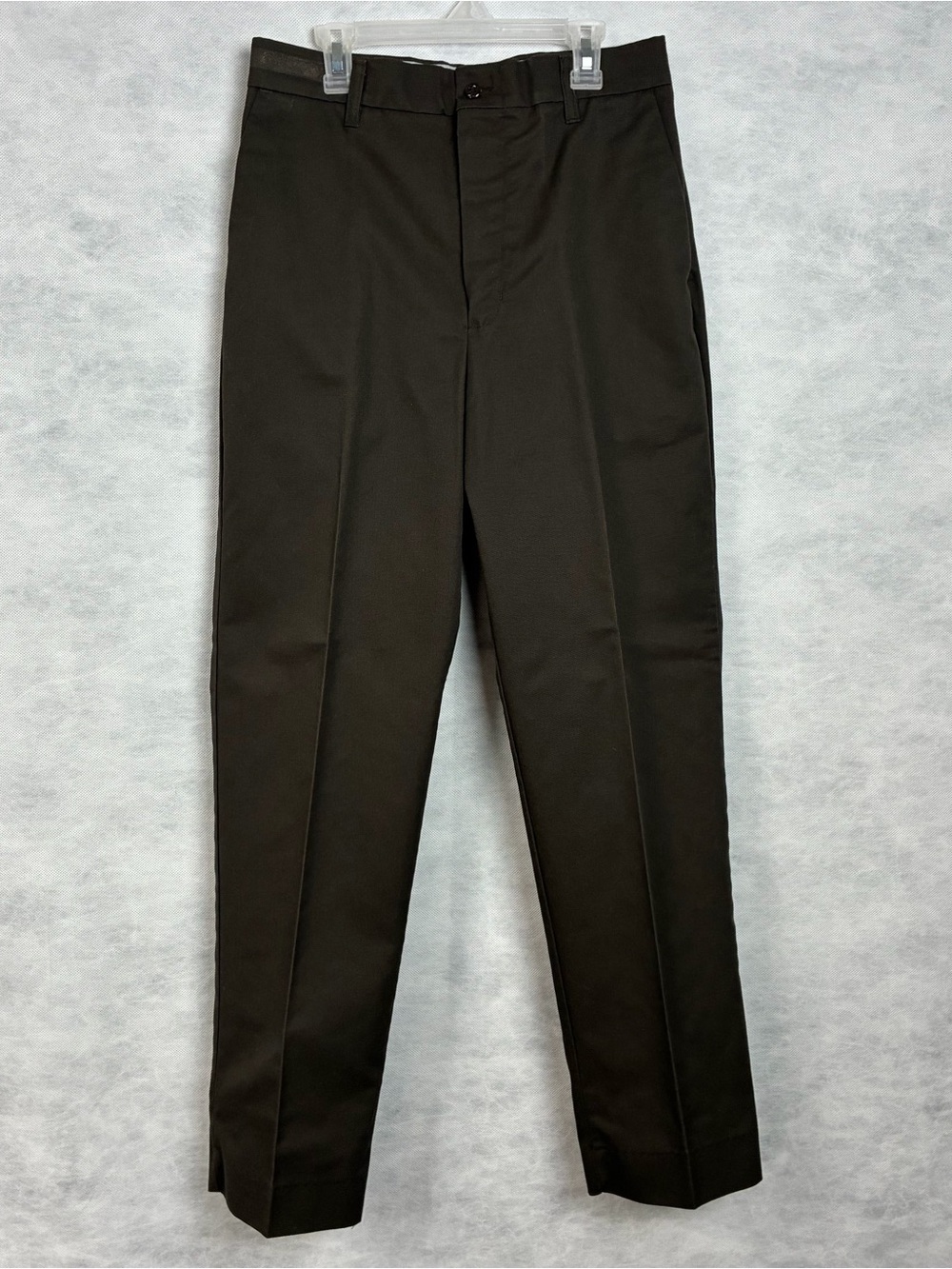 Vintage 80s WearGuard Pants Mens 30x30 Brown Straight Leg Pockets Uniform Work